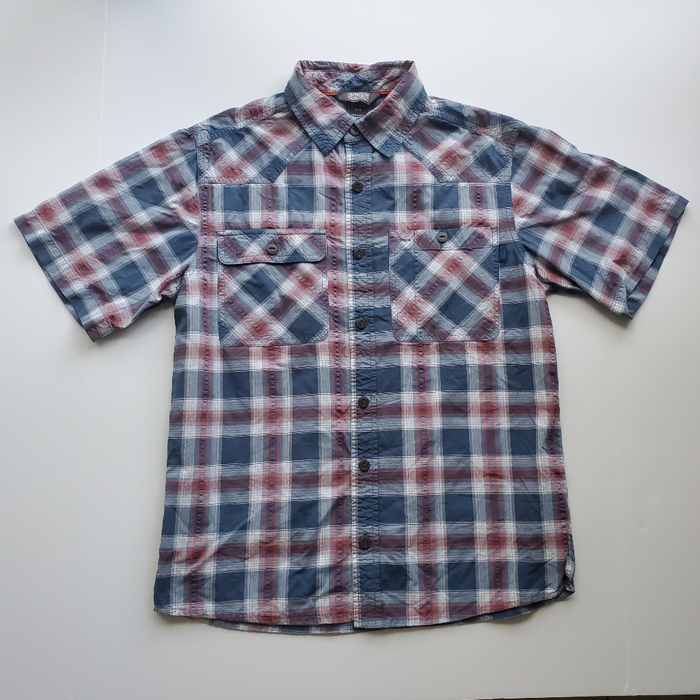 Outdoor Research small red, white, and blue